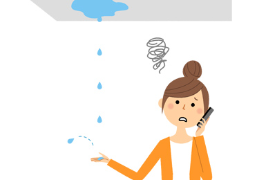 とにかく早く雨漏り修理してほしい